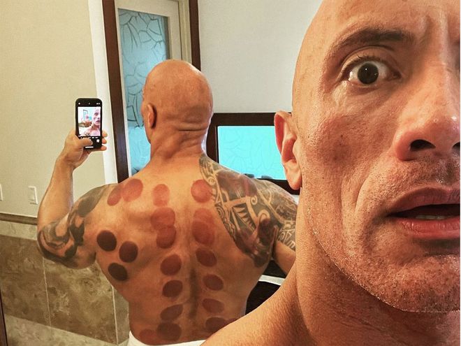 Dwayne The Rock Johnsons Epic Bull Skull Tattoo Is Finally Done  See  It  HuffPost Entertainment