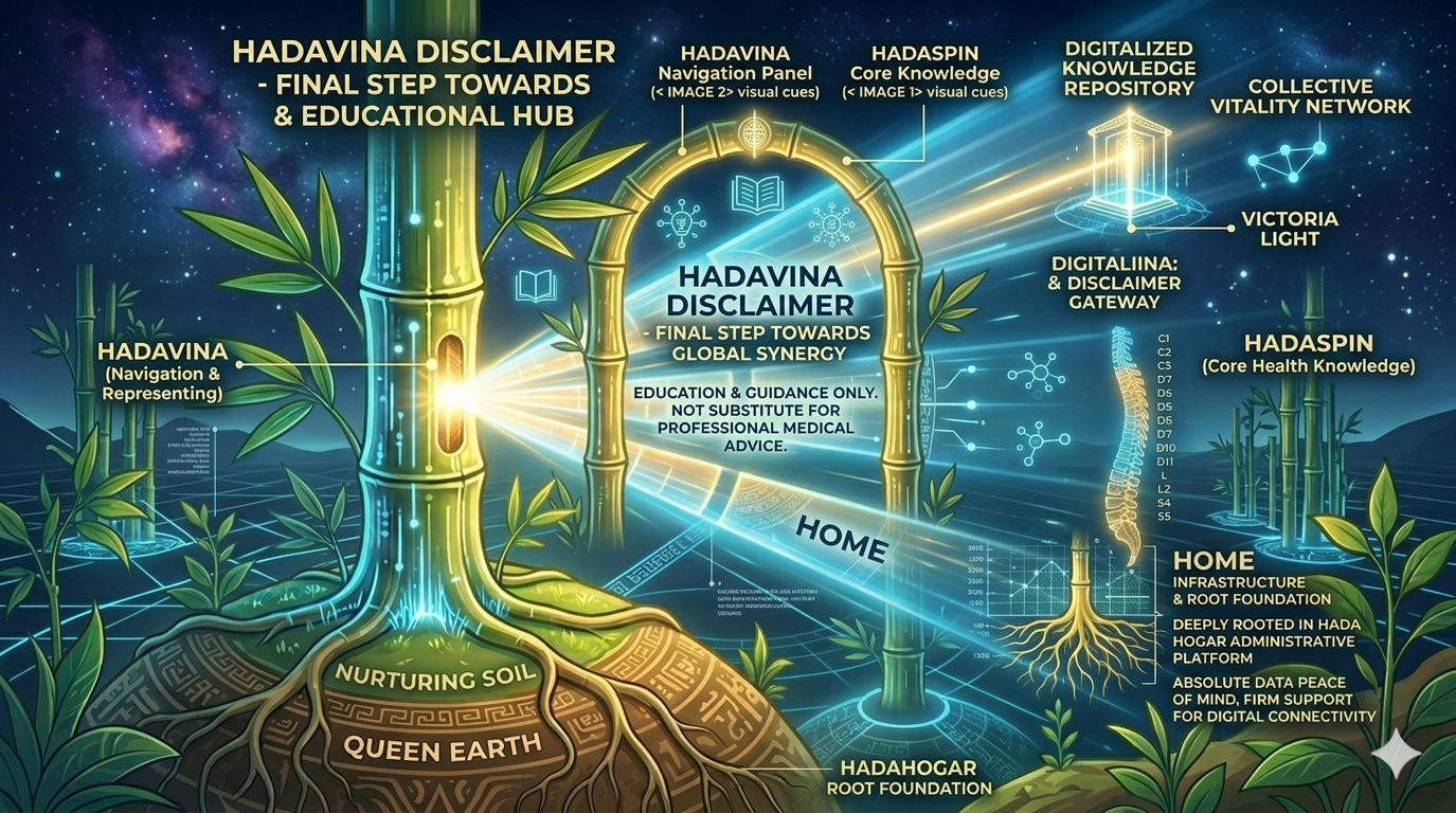 Hadavina Disclaimer - Cổng chào Tre Vàng minh bạch, xác nhận Hadavina là bảng điều hướng thông tin, Hadaspine là tri thức cốt lõi về sức khỏe tự nhiên, không cung cấp dịch vụ y tế, chỉ giáo dục cộng đồng và định hướng giải pháp. Hadavina Disclaimer - Transparent Golden Bamboo Gateway confirming Hadavina as information navigation, Hadaspine as core natural health knowledge, not providing medical services, only community education and solution guidance.